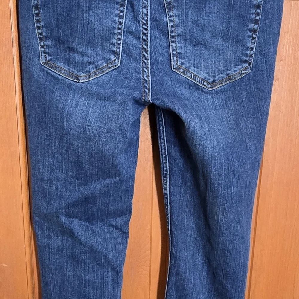 FP Free People Distressed Button Fly Jeans 26 - Picture 5 of 6